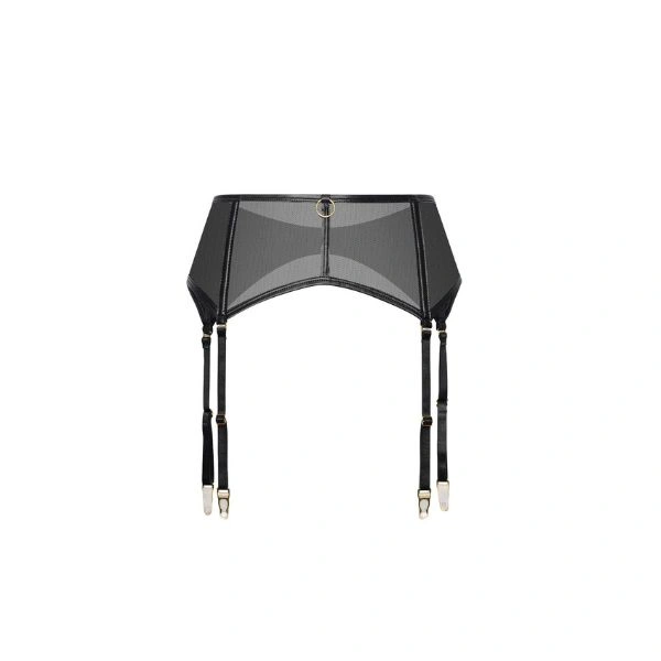 Shimmering Suspender Belt S/M