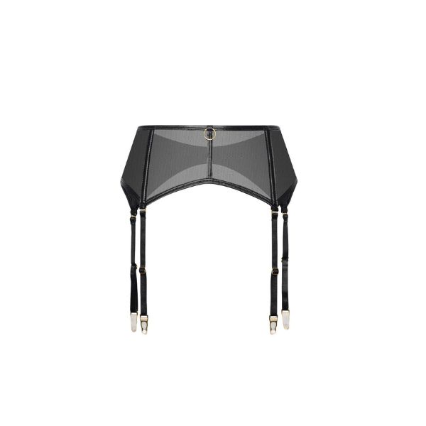 Shimmering Suspender Belt