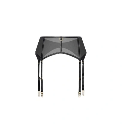 Shimmering Suspender Belt