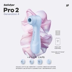 Satisfyer PRO II Gen 4 Blå