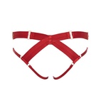 Bondage Harness Brief Röd
