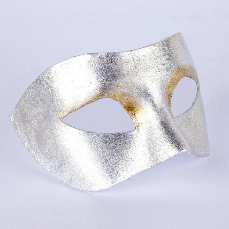 Venetiansk mask Silverglans