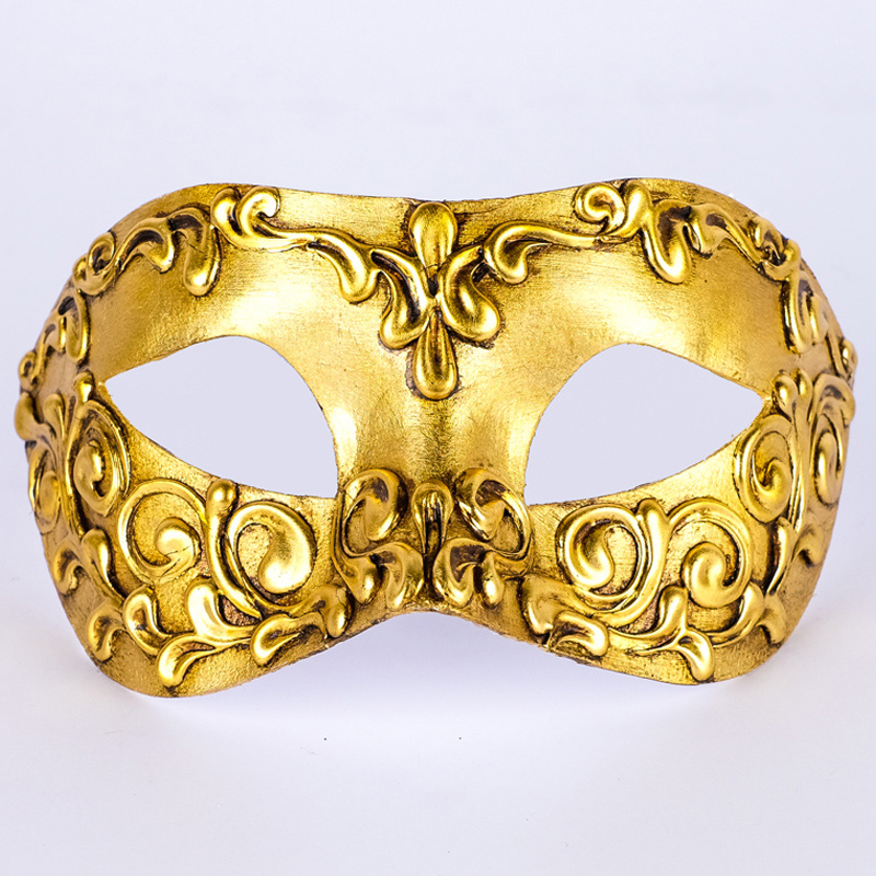 Venetiansk Mask Metallisk