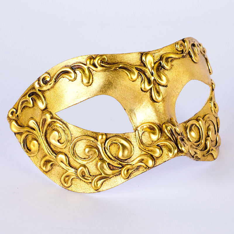 Venetiansk Mask Metallisk