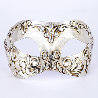 Venetiansk Mask Silver