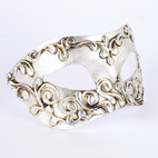 Venetiansk Mask Silver