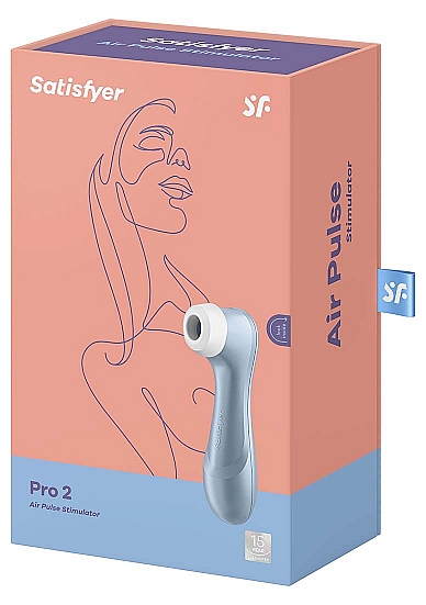 Satisfyer PRO II Ljusbla