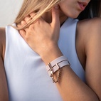 Crave ID Cuffs Pink & Rose Guld