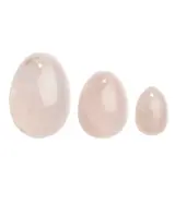 Yoni ägg s-m-l Rosenkvarts