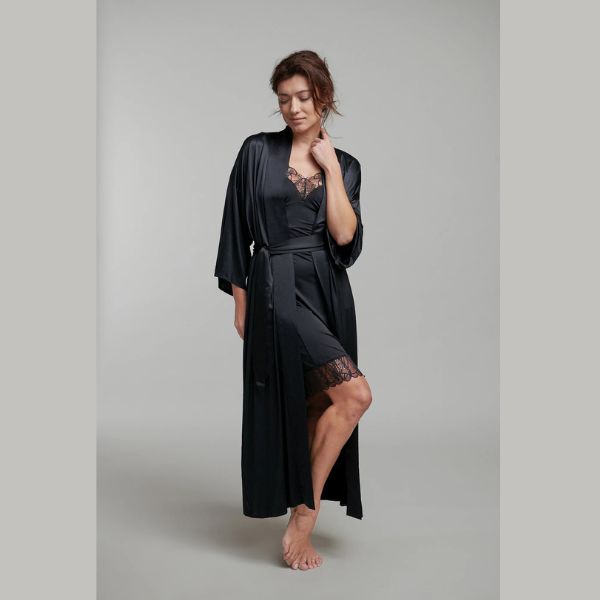 Chambres Kimono Zoe S Svart